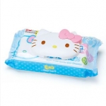 日本 KITTY 保濕濕紙巾附蓋~蓋子可重複使用